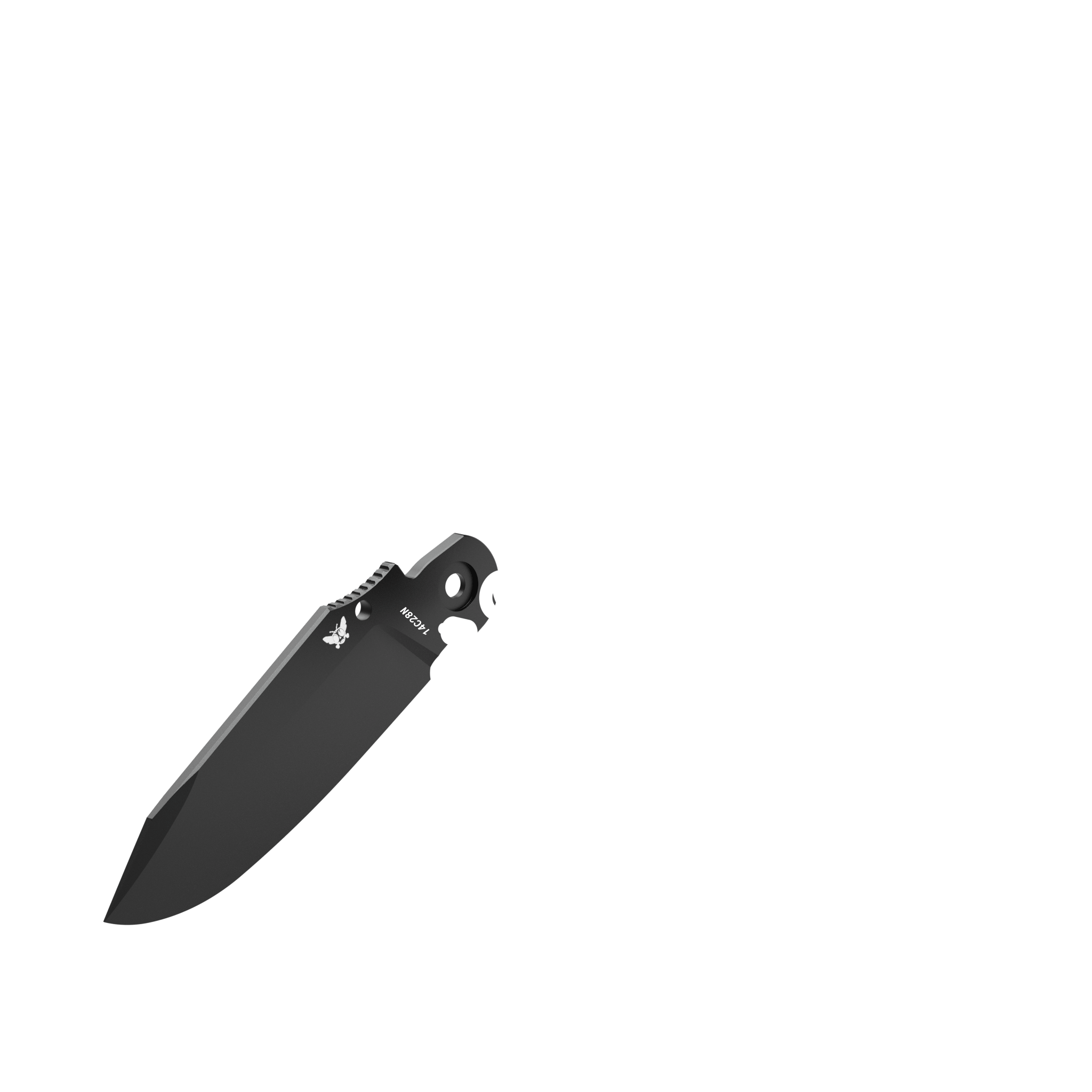 Zenith Trainer Blade for Benchmade 51 Balisong w/ Bushings
